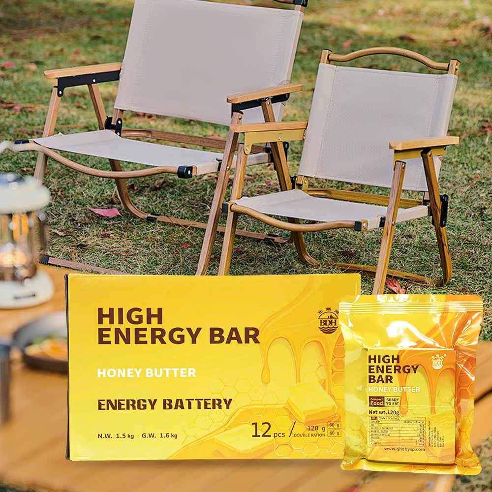 HONEY BUTTER High Energy Bar 120g x 12 pcs (1 Box) - Exp. Date October 2044