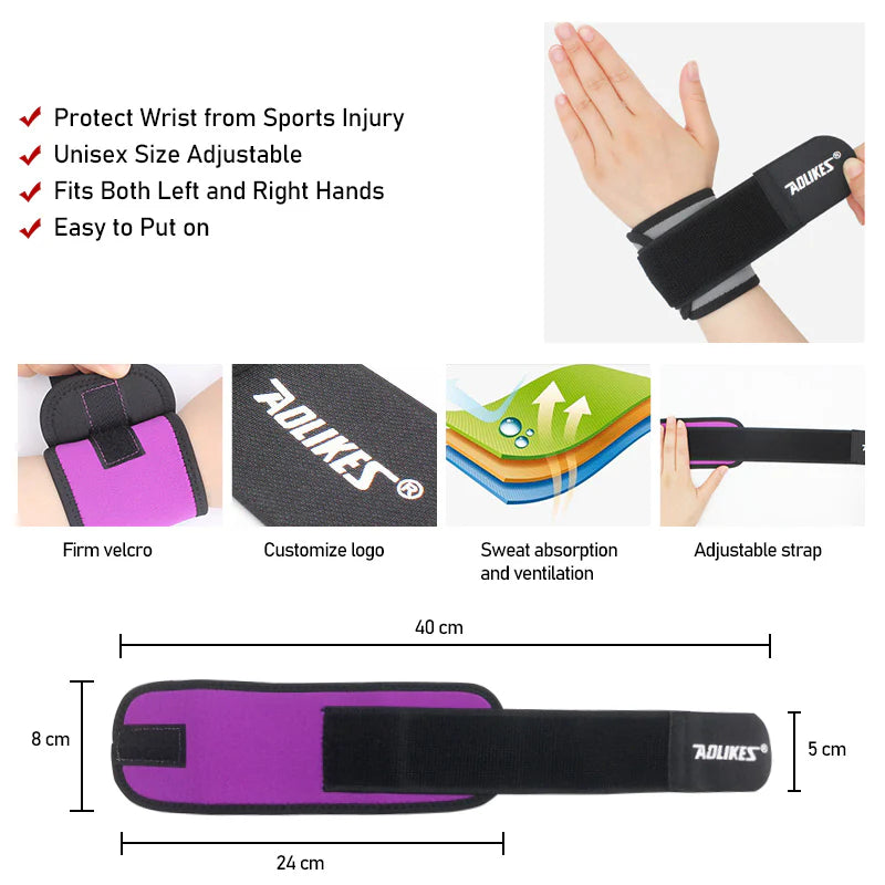 Aolikes 7936 Nylon Wrist Wrap Support