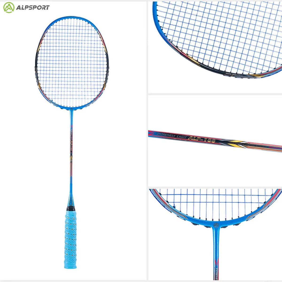 ALPSPORT AIR 10U G5 Carbon Fiber Badminton Racket (Single)