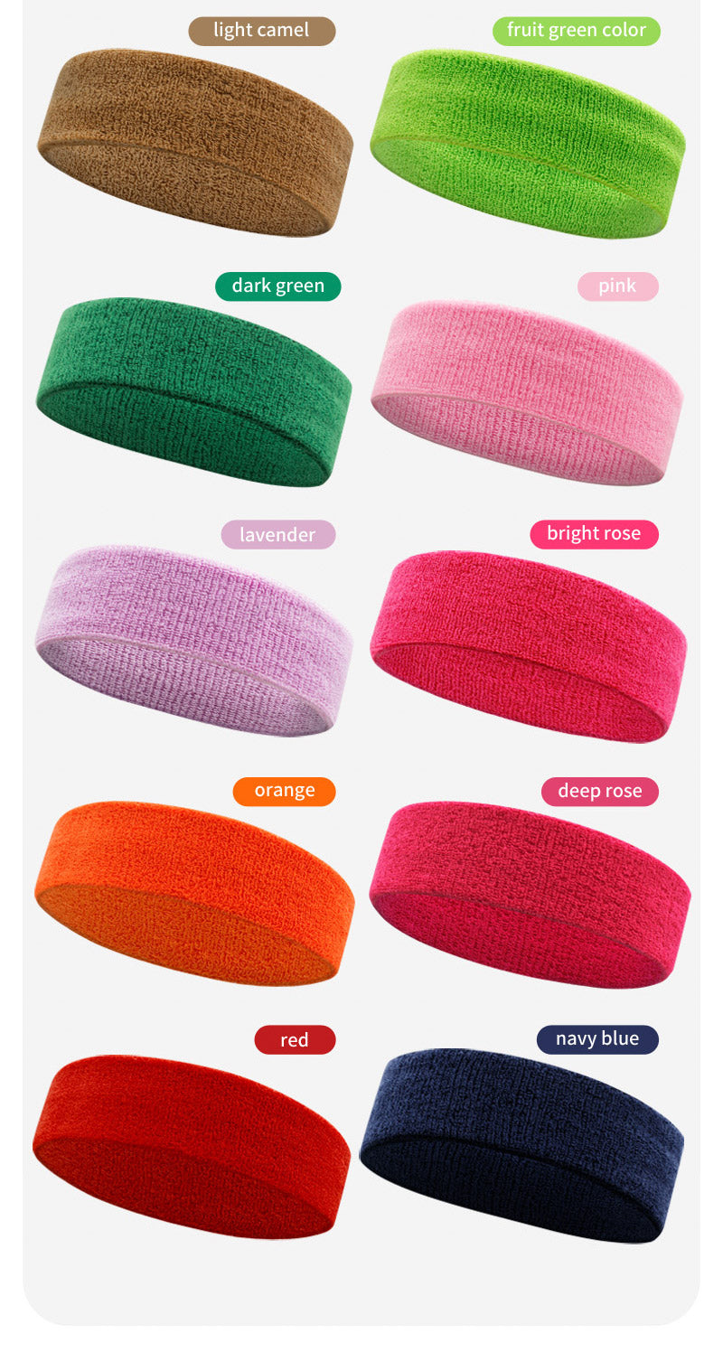 Aolikes 2106 Sweat-Absorbing Elastic Compression Headband