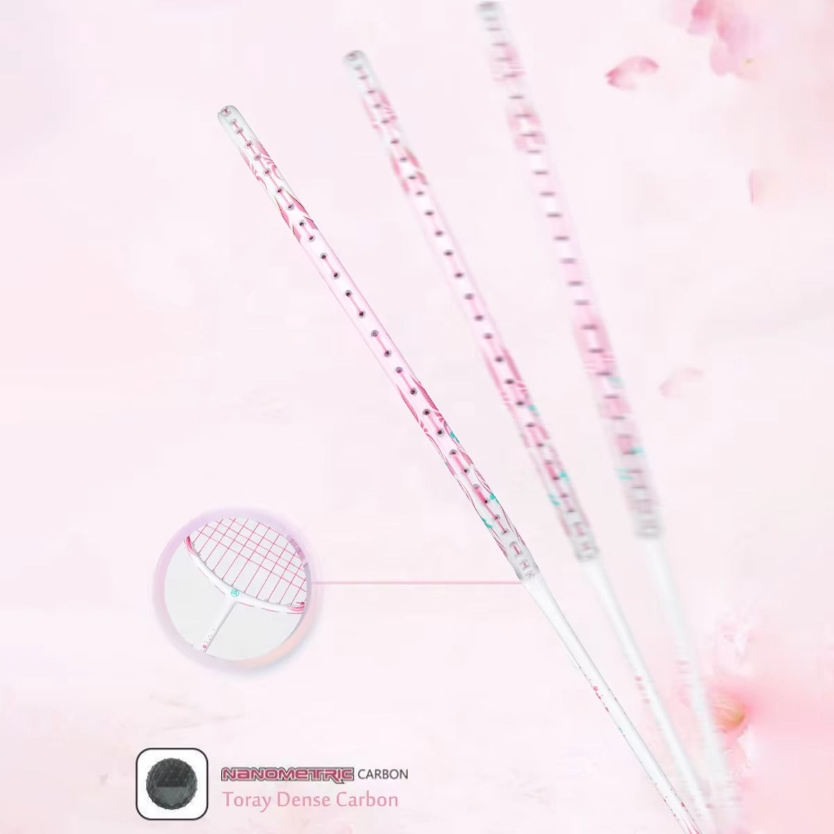 ALPSPORT New Cherry Carbon Fiber 4U/G5 TX Badminton Racket
