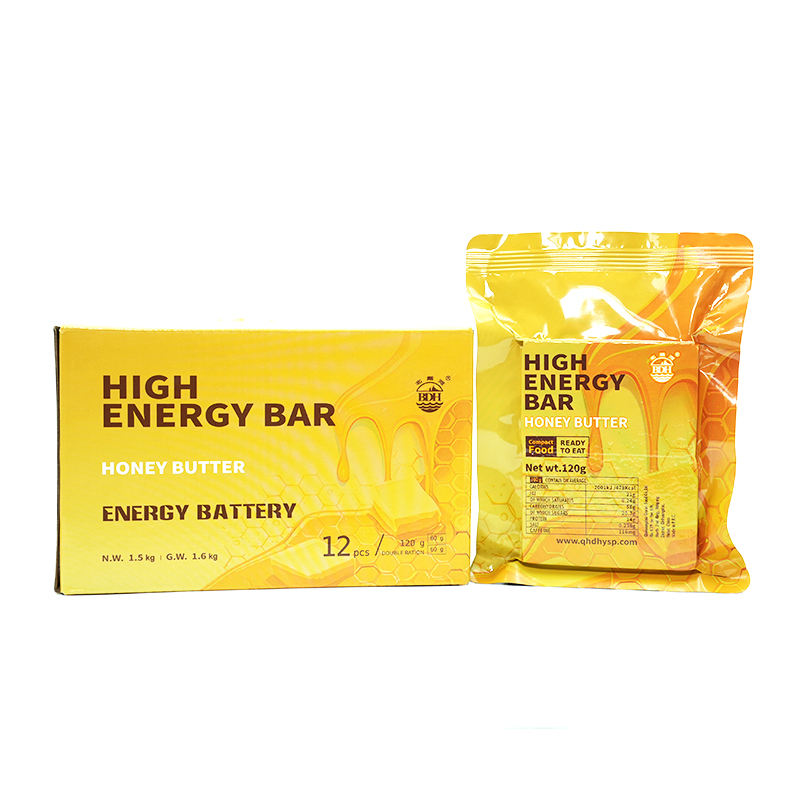 HONEY BUTTER High Energy Bar 120g x 12 pcs (1 Box) - Exp. Date October 2044