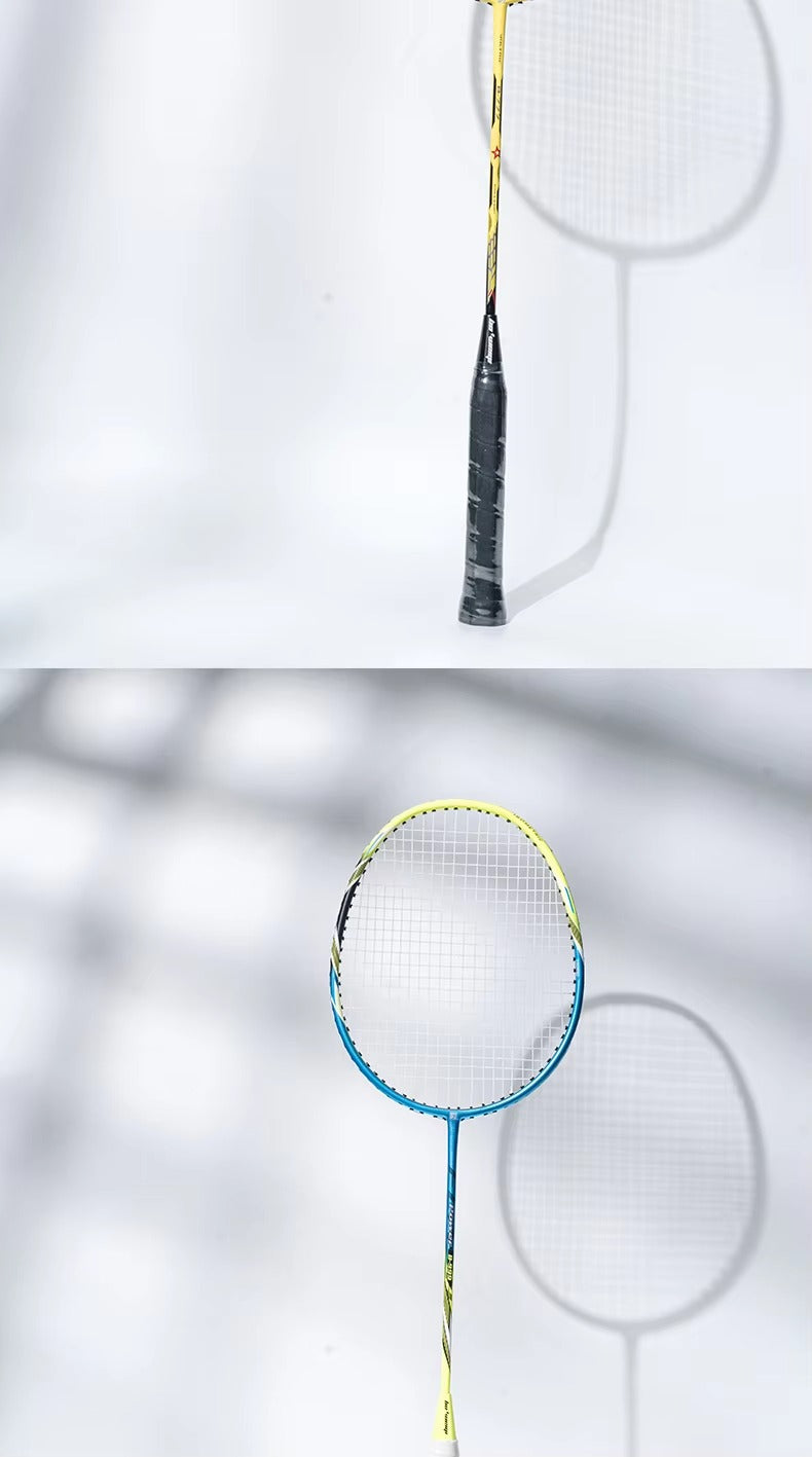 ALPSPORT POWER 3U G4 Carbon Fiber Badminton Racket- Black