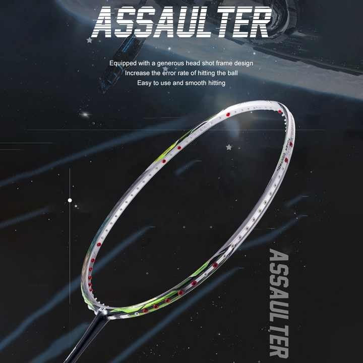 ALPSPORT TJ 7U/G6 24-30lbs Full Carbon Fiber Badminton Racket