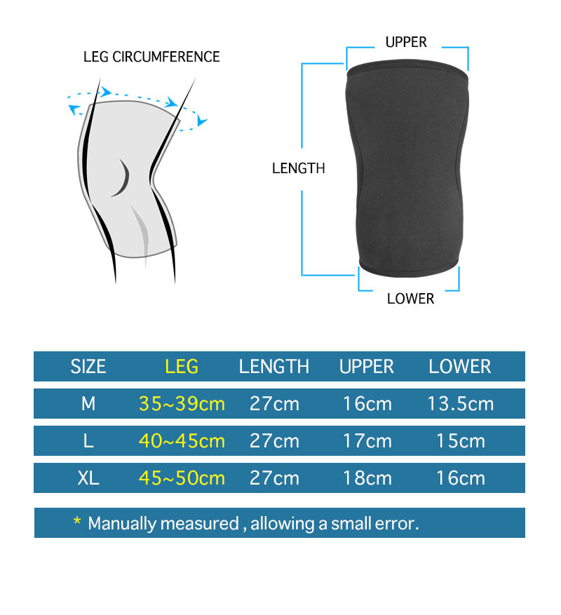 Aolikes 7904 Knee Compression Sleeves Support