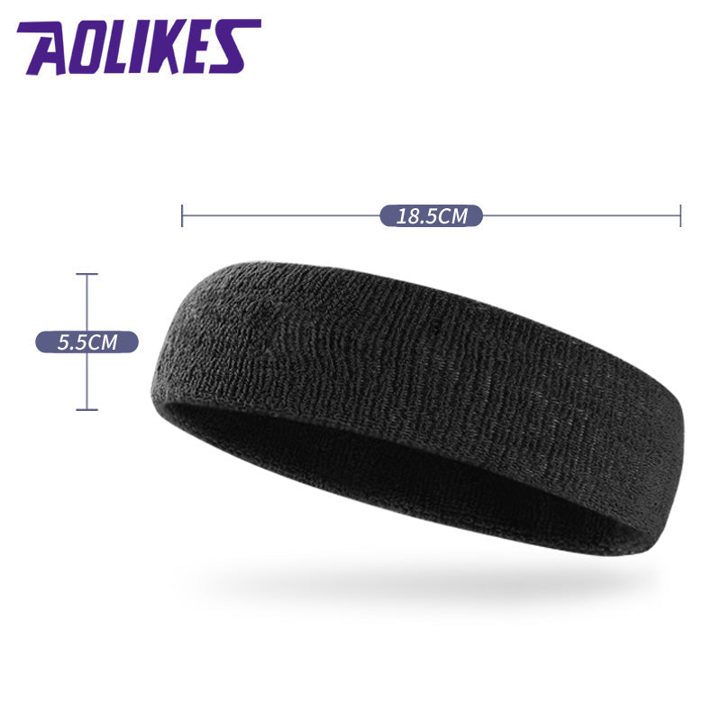 Aolikes 2106 Sweat-Absorbing Elastic Compression Headband