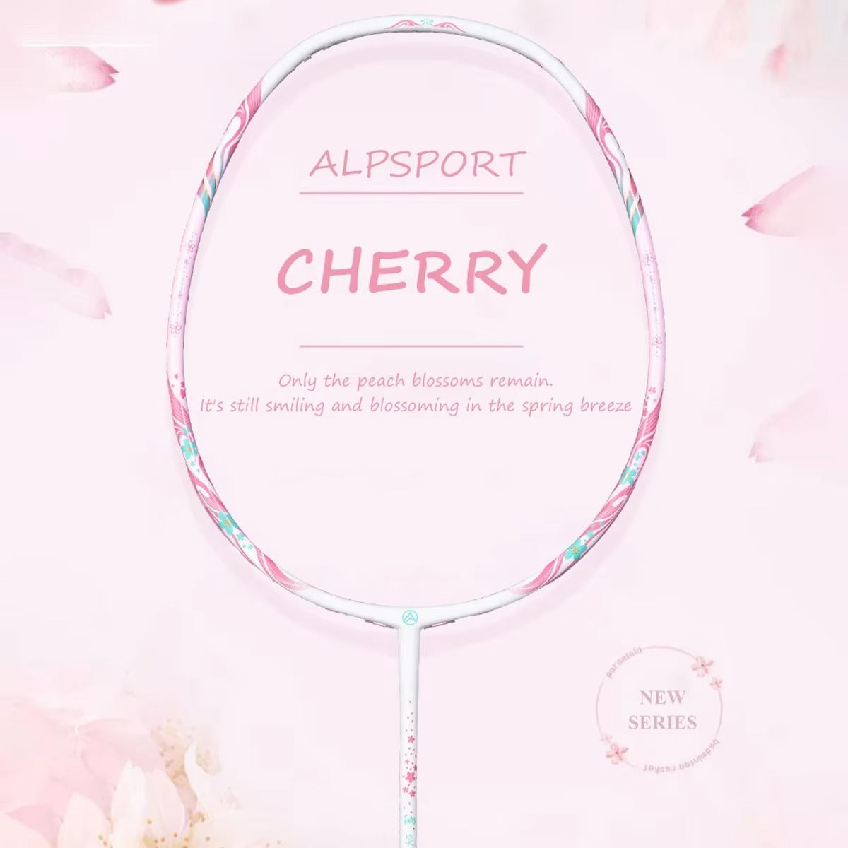 ALPSPORT New Cherry Carbon Fiber 4U/G5 TX Badminton Racket