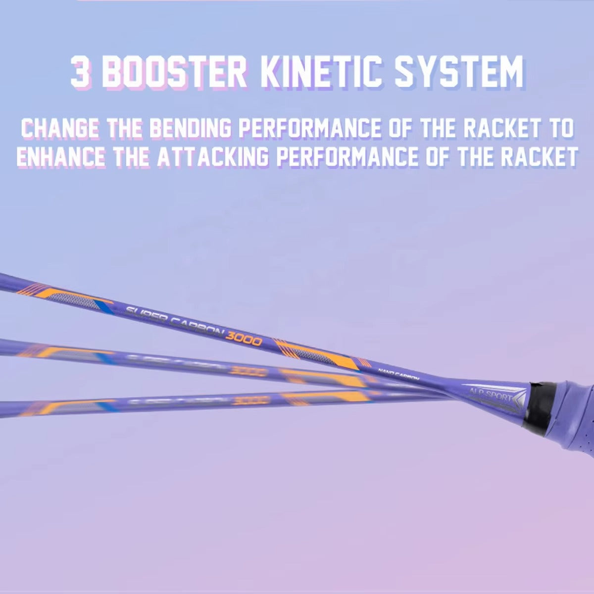 ALPSPORT GJ 10U/G6 Full Carbon Badminton Racket (Single)