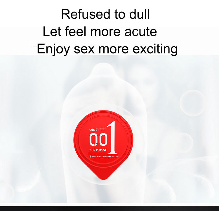 OLO 001 DELAY DRAGON CONDOM 10 PCS - round packaging
