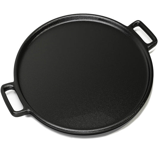 Happiness DUAL HANDLE CAST IRON FRYING PAN - 42cm x 3cm