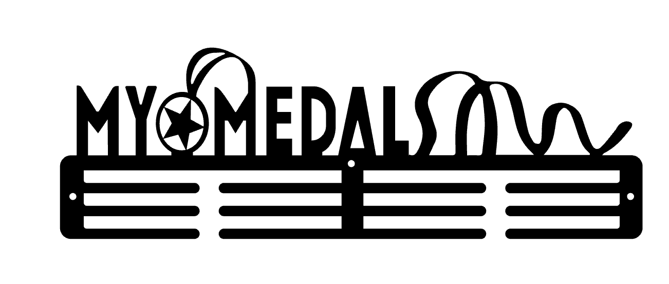 MY MEDALS Medal Hanger (Metal)