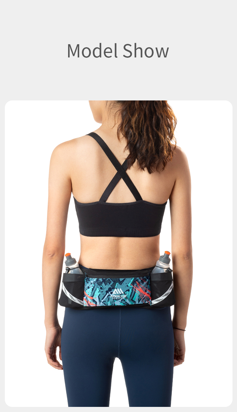 Aonijie W8125 SPORTS RUNNING BELT WAIST BAG - ORANGE