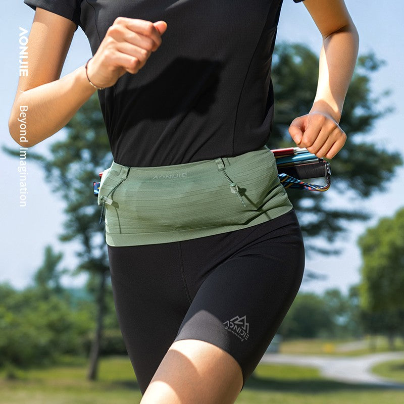 AONIJIE W8116 Outdoor Light Green Waist Belt Bag Light Weight