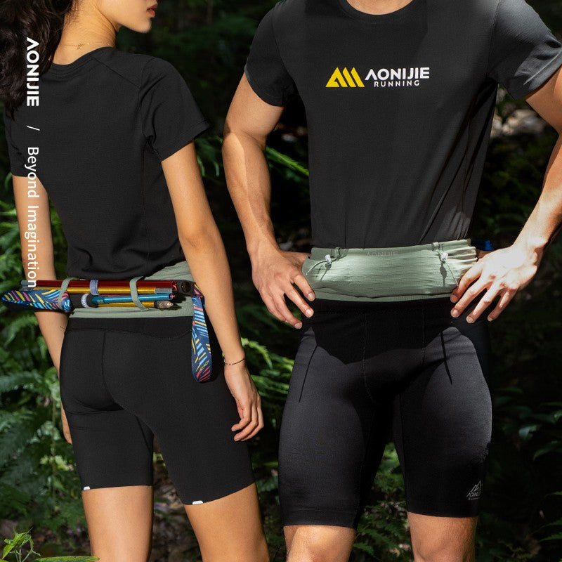 AONIJIE W8116 Outdoor Light Green Waist Belt Bag Light Weight