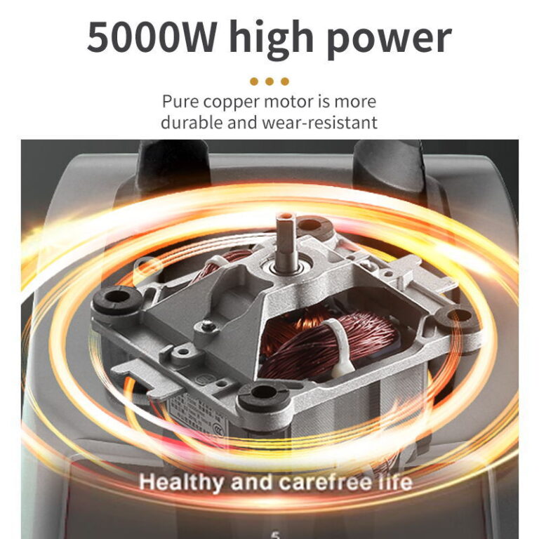 Sokany 2.5L Capacity 9 Speed Adjustable Portable Blender 5000W