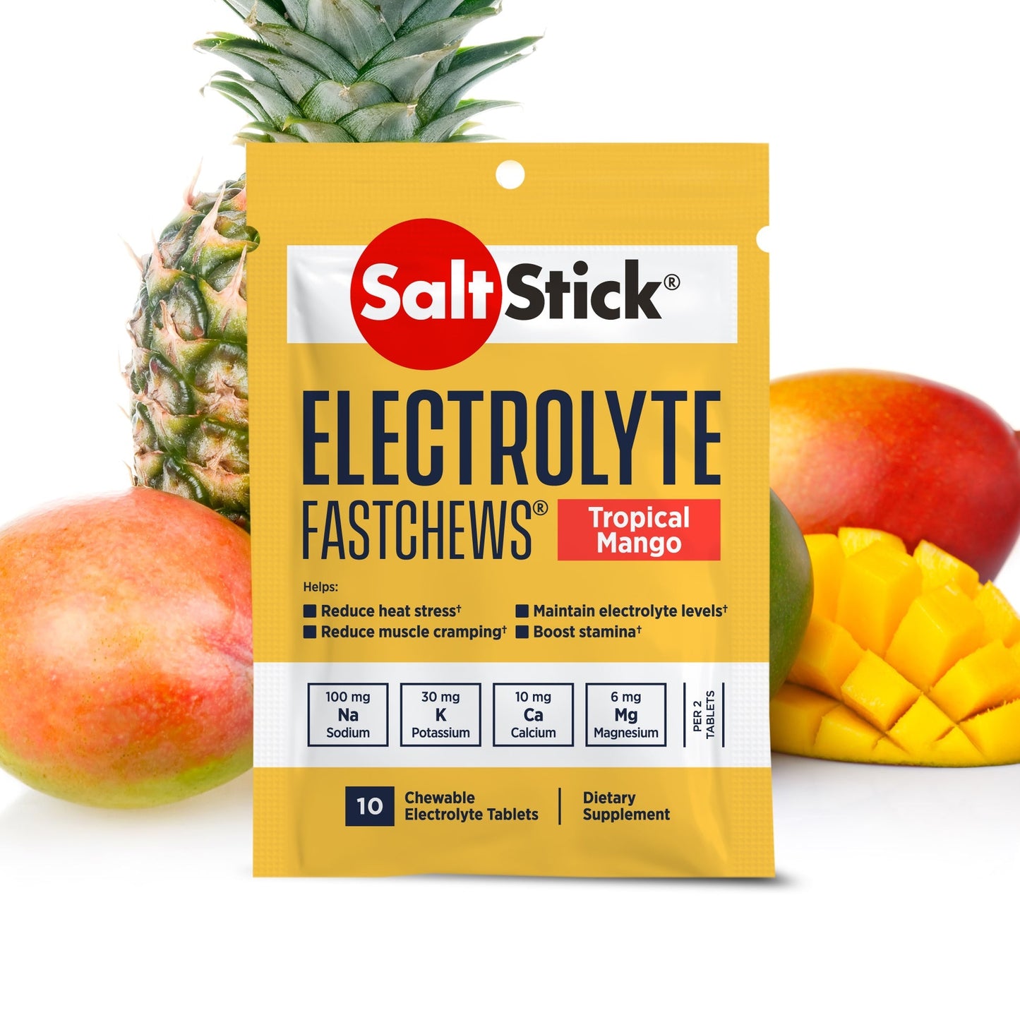 Saltstick Fastchews - TROPICAL MANGO - 60ct bottle
