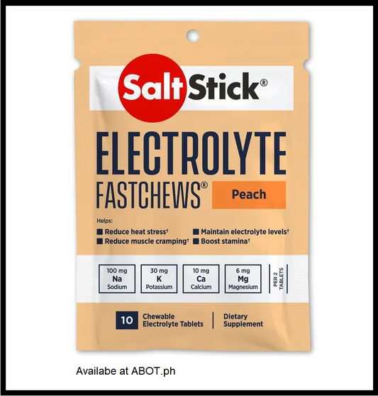 Saltstick Fastchews - Peach - 10ct Packet