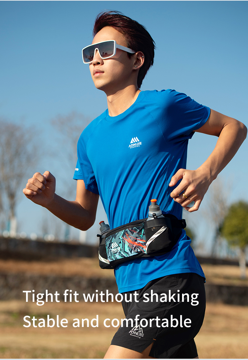 Aonijie W8125 SPORTS RUNNING BELT WAIST BAG - ORANGE
