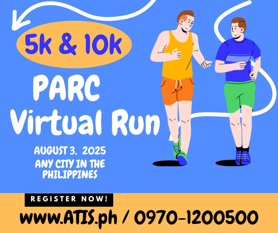 AUGUST 3 - PARC VIRTUAL RUN 5km & 10km