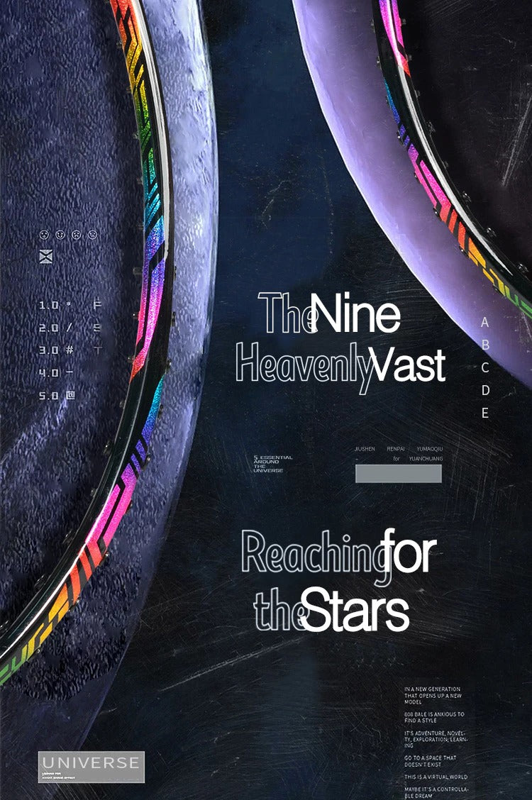 ALPSPORT XC 4U/G4 32Lbs Carbon Fiber Badminton Racket