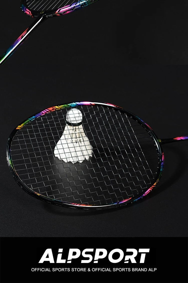 ALPSPORT XC 4U/G4 32Lbs Carbon Fiber Badminton Racket