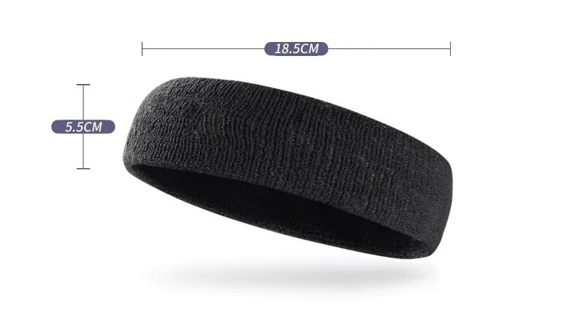 Aolikes 2106 Sweat-Absorbing Elastic Compression Headband
