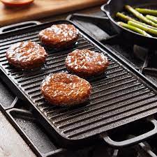 Happiness REVERSIBLE CAST IRON GRILL PAN