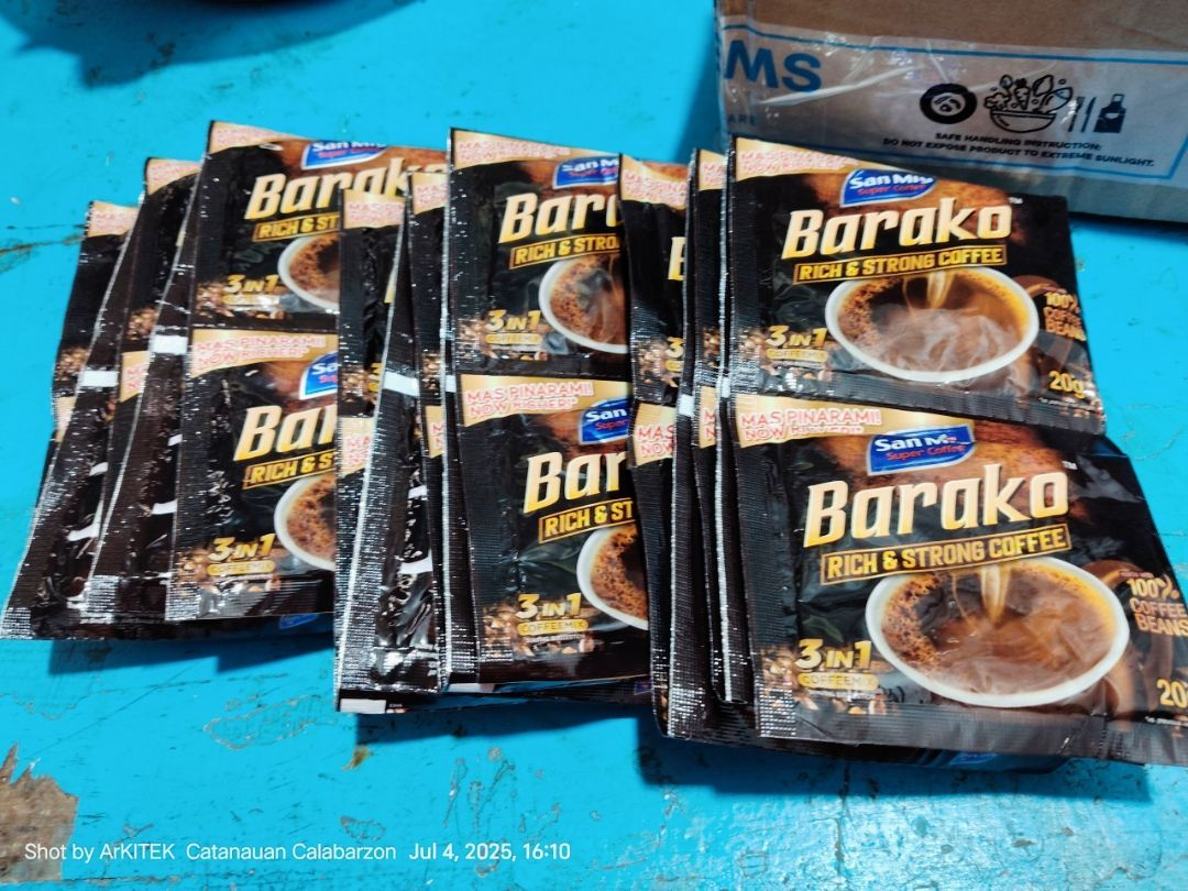 1 CASE - SAN MIG Super Coffee Barako Strip (20g x 10sachet) - 24 packs
