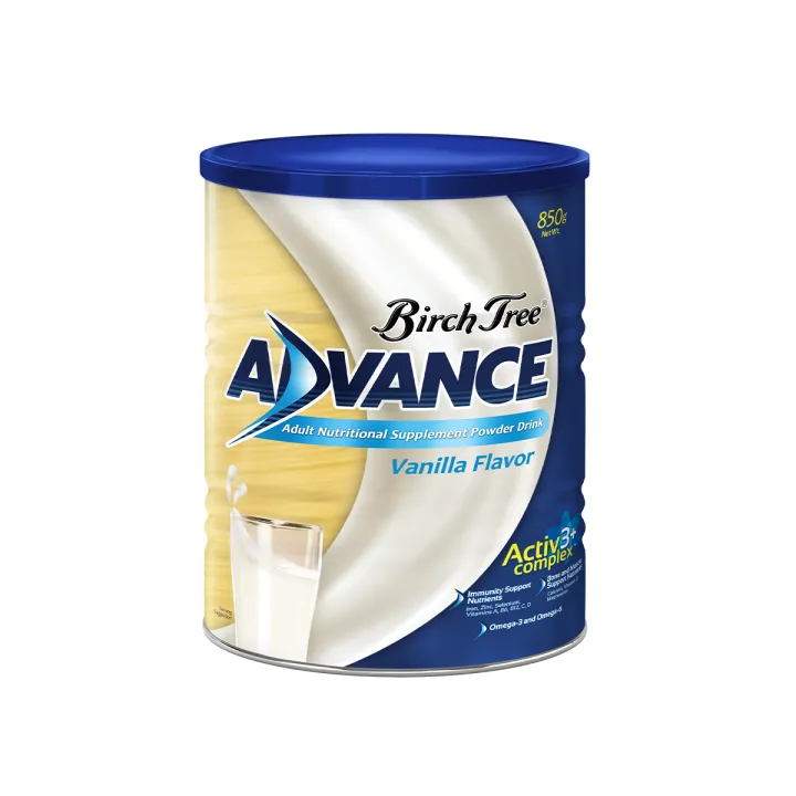 Birch Tree Advance Vanilla Flavor Powdered Milk 850g