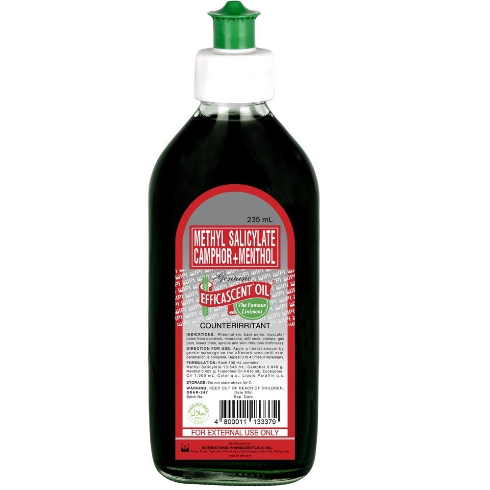 Efficascent Oil Regular 235mL x 3 Bottles