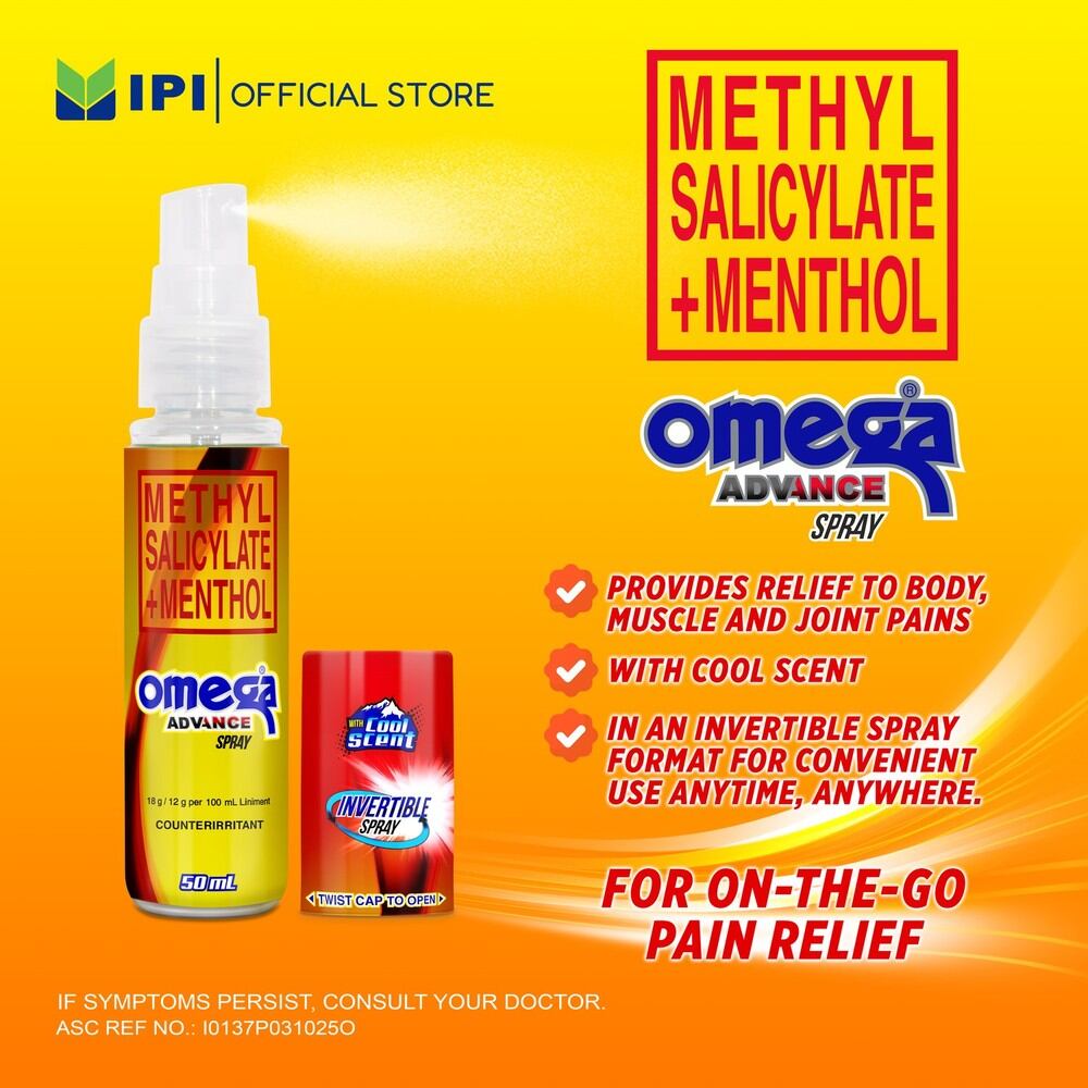 Omega Advance Spray 50mL x 3pcs
