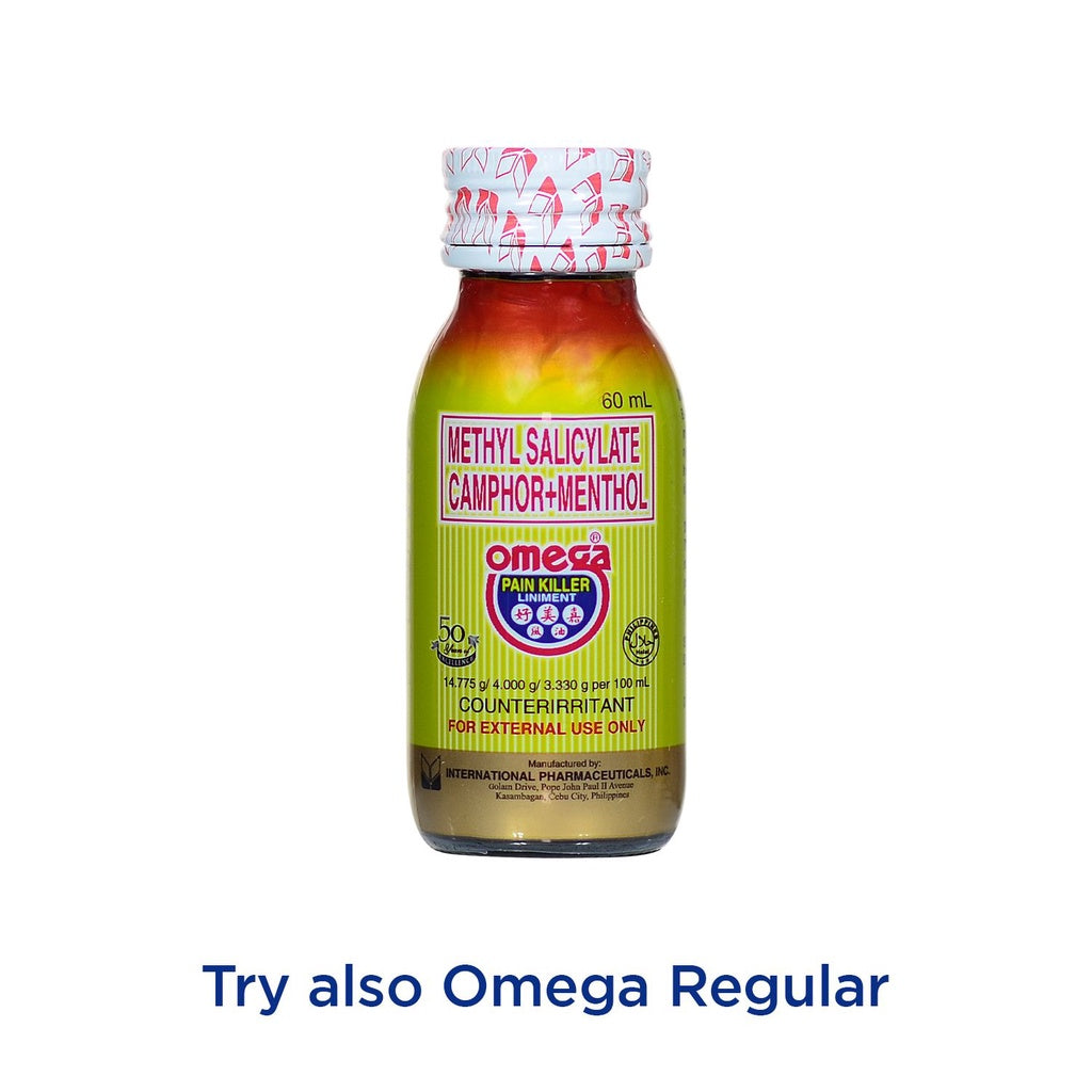 Omega Pain Killer Regular 120mL x 3pcs