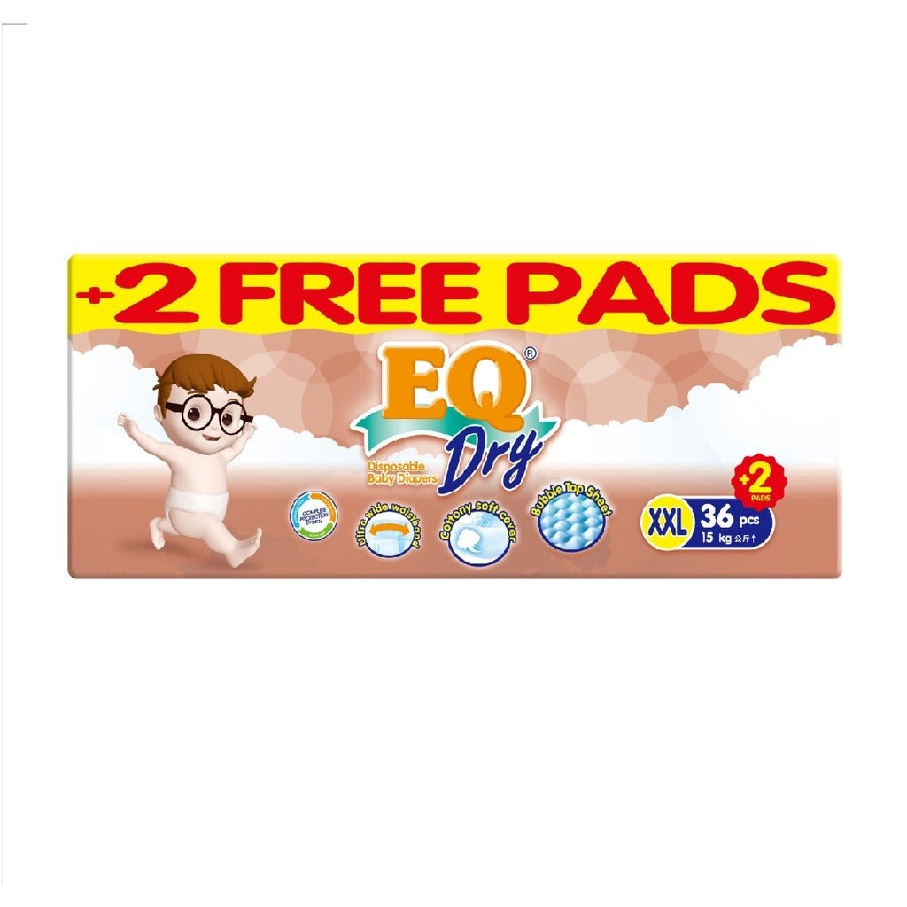 EQ Dry Jumbo Pack 36's - XXL