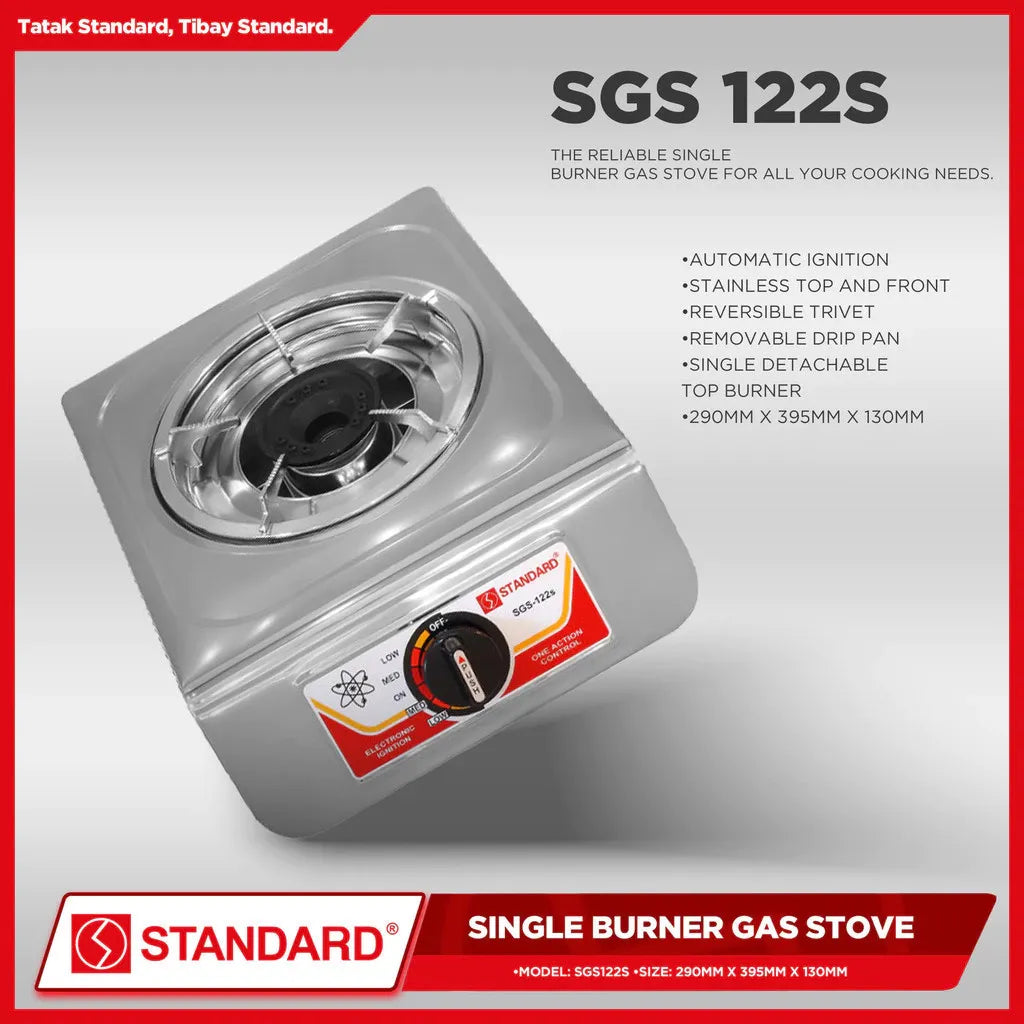 STANDARD SINGLE BURNER LPG Gas Stove - (BURNER ONLY)