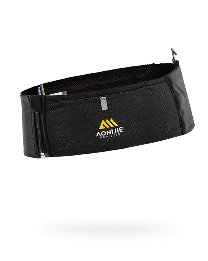 Aonijie W8122 Running BLACK WAIST BELT BAG - LARGE