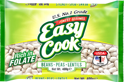 EASYCOOK GREAT NORTHERN BEANS 400G