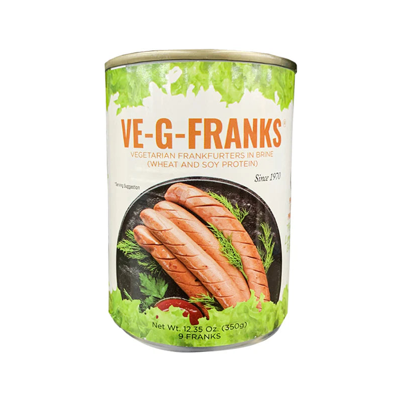 VE-G-FRANKS Vegetarian Frankfurters 350g