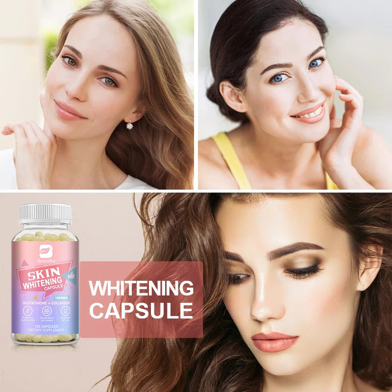 Beworths Glutathione & Collagen Skin Whitening Capsules 1000mg