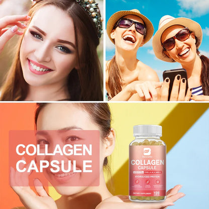 Beworths Collagen Capsule with Hydrolized Protein Supplement