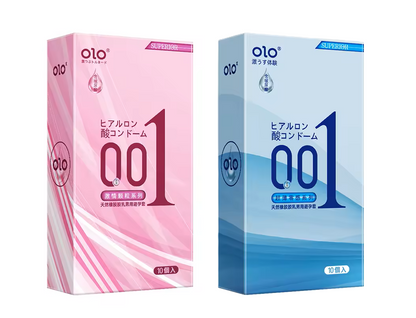 JAPANESE OLO ULTRA THIN CONDOM 10pcs in 1 Box - SQUARE PACKAGING