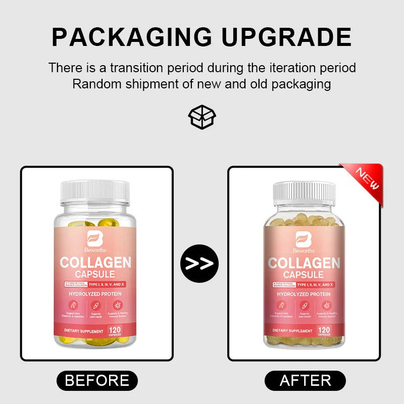 Beworths Collagen Capsule with Hydrolized Protein Supplement