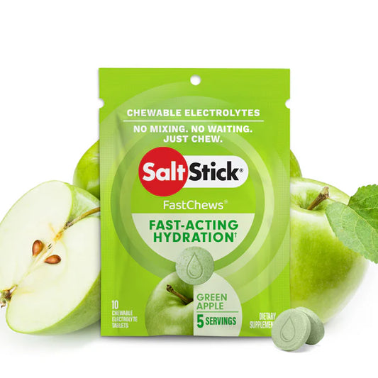 Saltstick FASTCHEWS 10ct. Packet- Green Apple