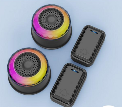 Smatrul WIRELESS DOOR BELL - Black [2 RECEIVERS / 2 BUTTONS]