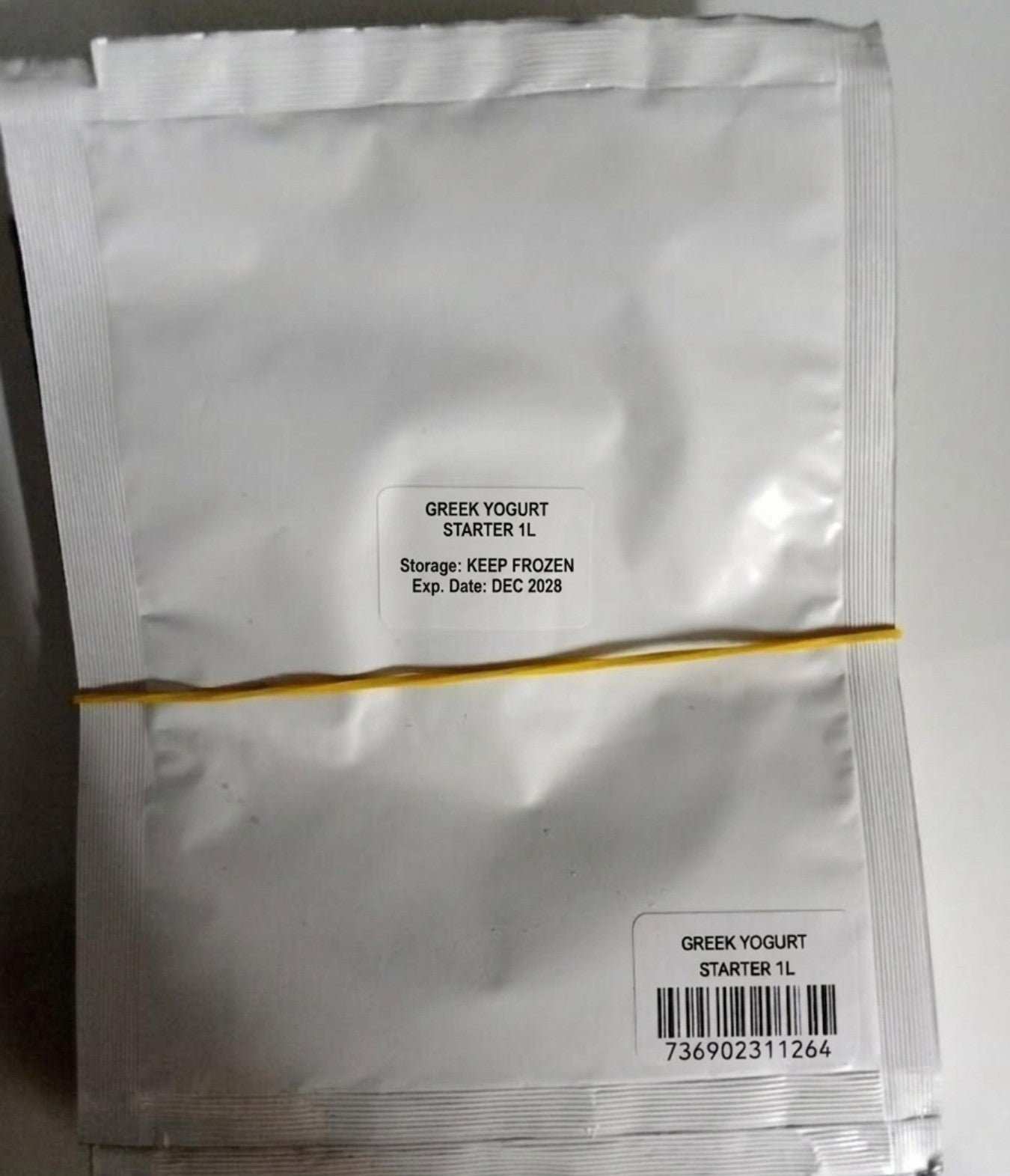 GREEK YOGURT STARTER makes 1L/2L/4L (freeze-dried) - IN POWDER FORM