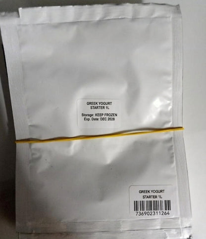 GREEK YOGURT STARTER makes 1L/2L/4L (freeze-dried) - IN POWDER FORM