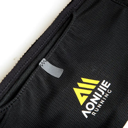 Aonijie W8122 Running BLACK WAIST BELT BAG - LARGE
