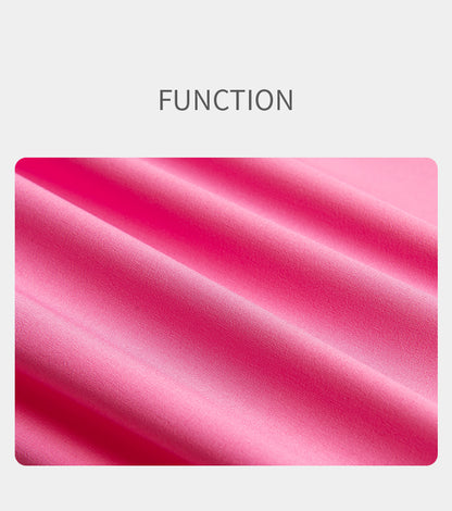 Aonijie FW6199 Quick-drying Sports Running Shorts - PINK