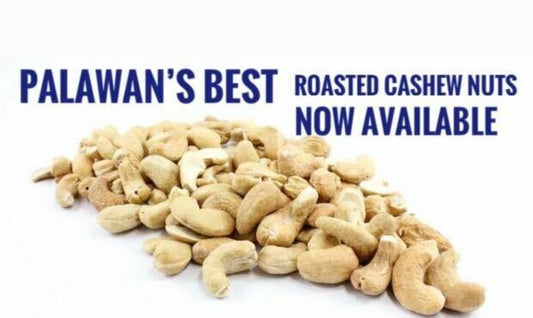 ROASTED WHOLE CASHEW NUTS 500g from Palawan