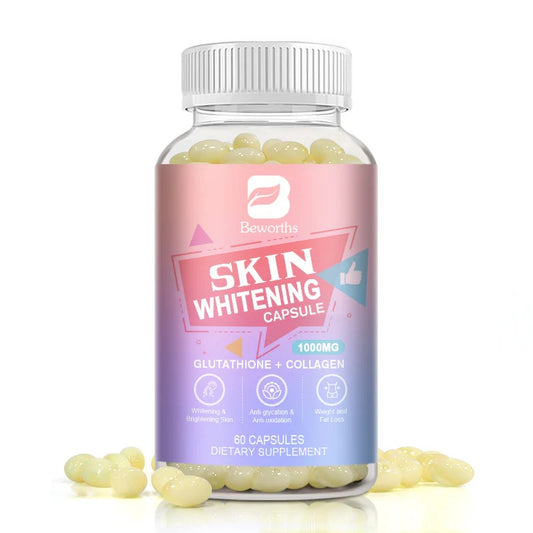 Beworths Glutathione & Collagen Skin Whitening Capsules 1000mg