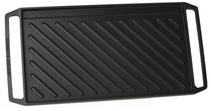 Happiness CAST IRON GRILL PLATE- 54.7 x 26.5 x 2.6cm